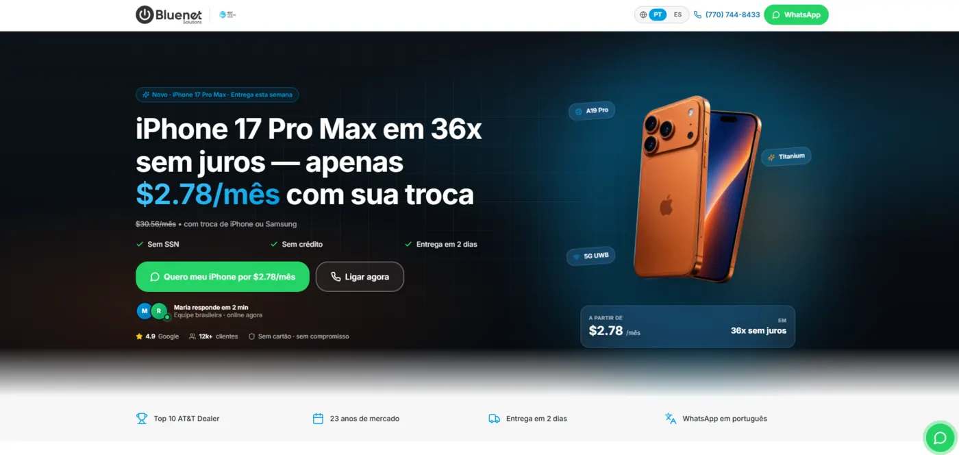 Página construída pela SkillAds