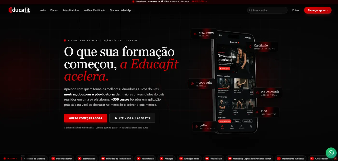 Página construída pela SkillAds
